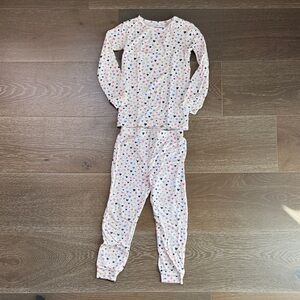 Magnetic Me Colorful Heart Print Kids Pajamas - 3T